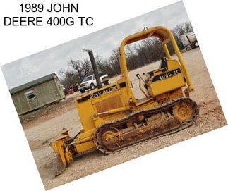 1989 JOHN DEERE 400G TC