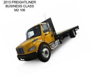 2013 FREIGHTLINER BUSINESS CLASS M2 106