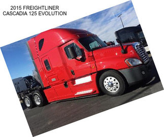 2015 FREIGHTLINER CASCADIA 125 EVOLUTION