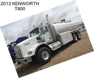 2013 KENWORTH T800