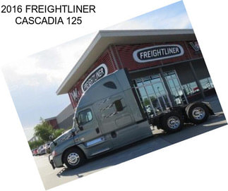 2016 FREIGHTLINER CASCADIA 125