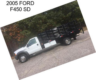 2005 FORD F450 SD