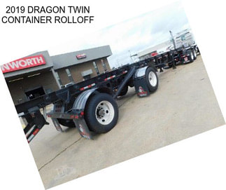 2019 DRAGON TWIN CONTAINER ROLLOFF