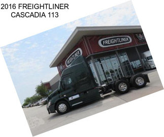 2016 FREIGHTLINER CASCADIA 113