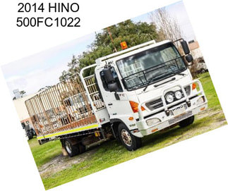 2014 HINO 500FC1022