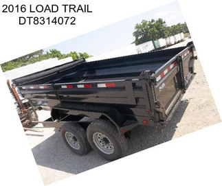 2016 LOAD TRAIL DT8314072