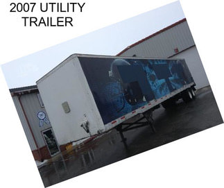 2007 UTILITY TRAILER