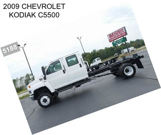 2009 CHEVROLET KODIAK C5500