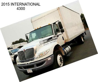 2015 INTERNATIONAL 4300