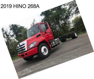 2019 HINO 268A