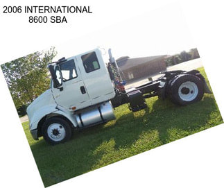 2006 INTERNATIONAL 8600 SBA