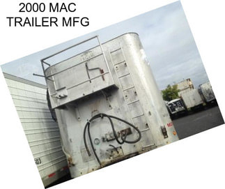 2000 MAC TRAILER MFG