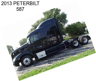 2013 PETERBILT 587