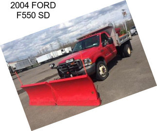 2004 FORD F550 SD