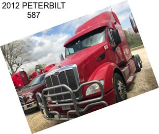 2012 PETERBILT 587