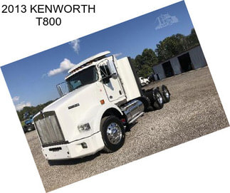 2013 KENWORTH T800