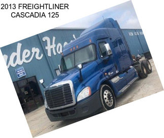 2013 FREIGHTLINER CASCADIA 125