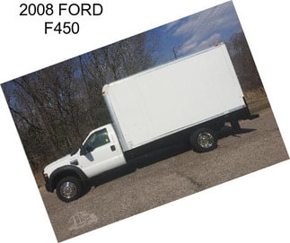 2008 FORD F450