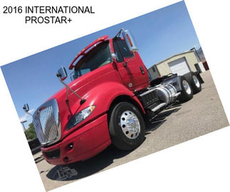 2016 INTERNATIONAL PROSTAR+