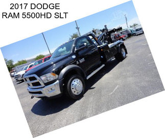 2017 DODGE RAM 5500HD SLT