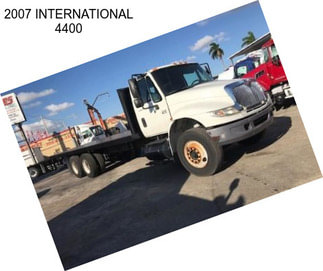 2007 INTERNATIONAL 4400