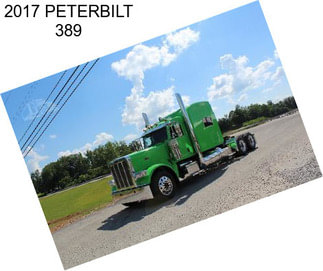 2017 PETERBILT 389