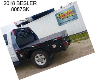 2018 BESLER 8087SK