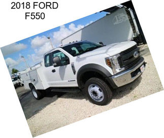 2018 FORD F550