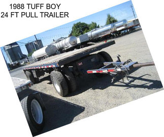 1988 TUFF BOY 24 FT PULL TRAILER