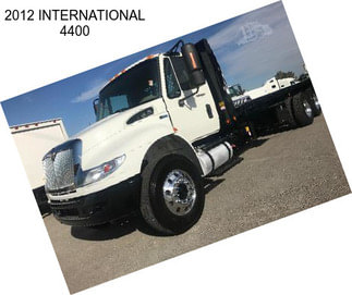 2012 INTERNATIONAL 4400