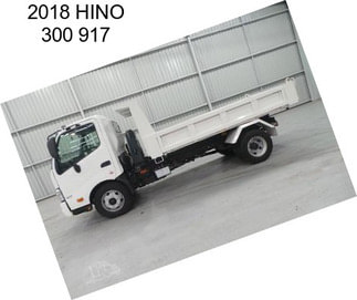 2018 HINO 300 917