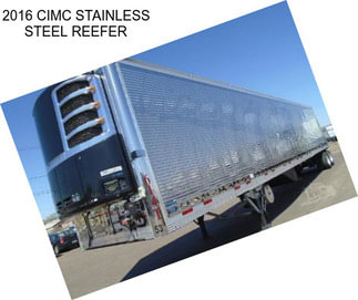 2016 CIMC STAINLESS STEEL REEFER