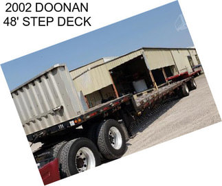 2002 DOONAN 48\' STEP DECK