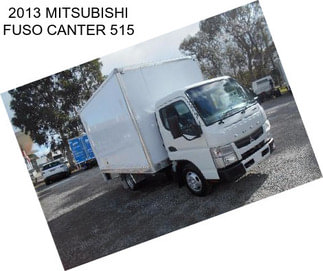 2013 MITSUBISHI FUSO CANTER 515