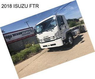 2018 ISUZU FTR