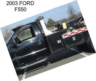 2003 FORD F550