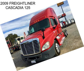 2009 FREIGHTLINER CASCADIA 125