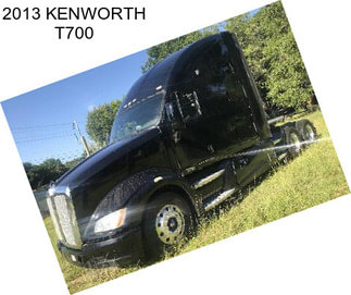 2013 KENWORTH T700