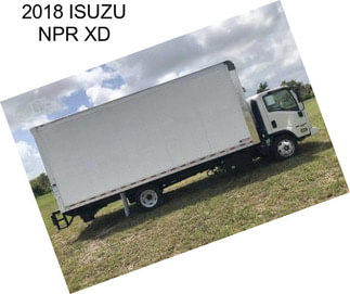 2018 ISUZU NPR XD