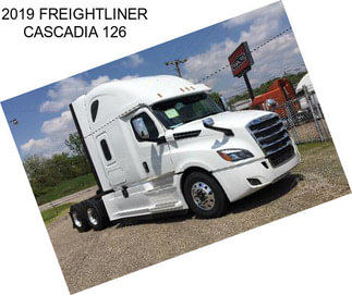 2019 FREIGHTLINER CASCADIA 126