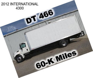 2012 INTERNATIONAL 4300