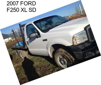 2007 FORD F250 XL SD