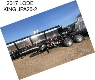 2017 LODE KING JPA26-2