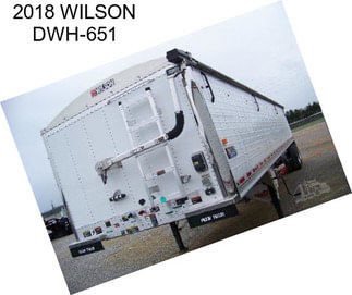 2018 WILSON DWH-651
