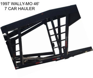 1997 WALLY-MO 46\' 7 CAR HAULER