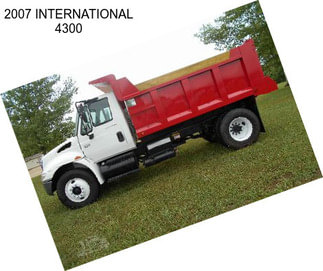 2007 INTERNATIONAL 4300