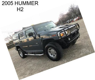 2005 HUMMER H2