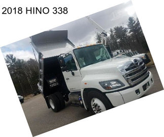 2018 HINO 338