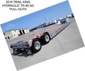 2019 TRAIL KING HYDRAULIC TK-80 AG PULL-OUTS