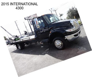 2015 INTERNATIONAL 4300